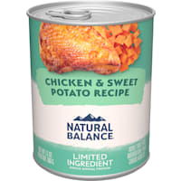 Natural Balance Limited Ingredient Adult Grain-Free Wet Canned Dog Food Chicken & Sweet Potato Recipe