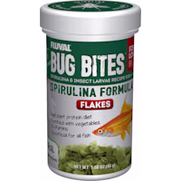 Fluval Bug Bites Spirulina Flakes