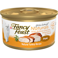 Fancy Feast Gourmet Naturals Turkey Recipe Pate Wet Cat Food