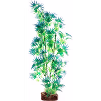 GloFish Green And Blue Plant Fluorescent Under Blue LED Light Aquarium Decor