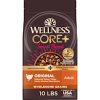 Wellness CORE+ High Protein Small Breed Original Turkey & Chicken with Freeze Dried Pieces Recipe Dry Dog Food
