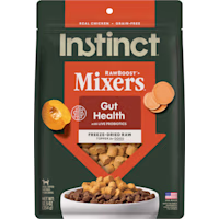 Instinct Freeze Dried Raw Boost Mixers Grain Free Gut Health Grain Free All Natural Dog Food Topper