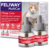 Feliway Multicat 30 Day Diffuser Refill for Cats