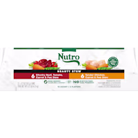 Nutro Hearty Stew Adult Natural Grain Free Cuts in Gravy Chicken & Beef, Tomato Variety Pack Wet Dog Food