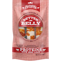 Better Belly Proteins With Real Lamb Digestible Large Dog Chew