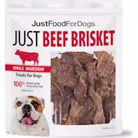 JustFoodforDogs Healthy Snack Beef Brisket Dog Treats