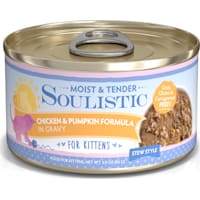 Soulistic Moist & Tender Kitten Chicken & Pumpkin Formula in Gravy Wet Cat Food