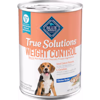 Blue Buffalo True Solutions Healthy Weight, Weight Control Formula Chicken Adult Wet Dog Food