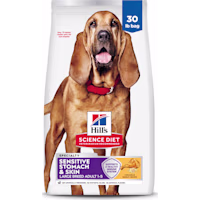 Hill's Science Diet Adult Sensitive Stomach & Skin Large Breed Chicken Recipe Dry Dog Food