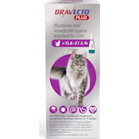 Bravecto Plus Topical Solution for Cats Greater Than 13.8-27.5 lbs