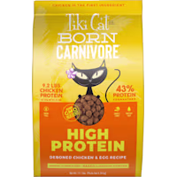 Tiki Cat Born Carnivore High Protein Deboned Chicken & Egg Dry Cat Food