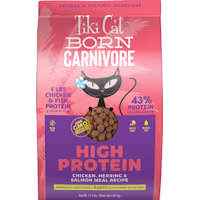 Tiki Cat Born Carnivore High Protein Chicken Herring & Salmon Meal Dry Cat Food