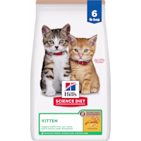Hill's Science Diet No Corn, Wheat or Soy Chicken Dry Kitten Food