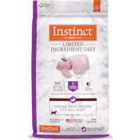 Instinct Limited Ingredient Diet Grain Free Recipe with Real Rabbit Natural Dry Cat Food