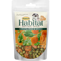 Higgins Habitat Natural Snack Carrots, Peas & Greens Treats for Rabbit