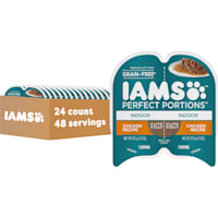 Iams Perfect Portions Grain Free Chicken Recipe Cuts in Gravy Adult Indoor Wet Cat Food