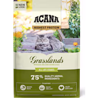 ACANA Grain-Free Grasslands Chicken Duck Turkey Fish and Quail Dry Cat Food