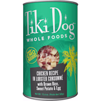 Tiki Dog Whole Foods Chicken Recipe in Lobster Consomme Wet Dog Food