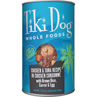 Tiki Dog Whole Foods Chicken & Tuna Wet Dog Food