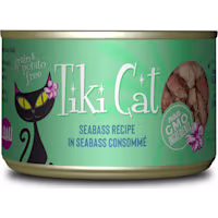 Tiki Cat Luau Seabass Recipe Wet Cat Food