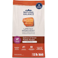 Natural Balance Limited Ingredient Small Breed Adult Grain-Free Dry Dog Food Salmon & Sweet Potato Recipe