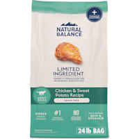 Natural Balance Limited Ingredient Chicken & Sweet Potato Recipe Grain Free Dry Dog Food