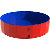 PETMAKER Pet Dog Pool and Bathing Tub-Foldable with Carrying Bag