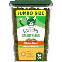 Greenies Feline Smartbites Healthy Chicken Flavor Indoor Cat Treats