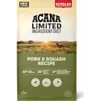 ACANA Grain Free, Singles Limited Ingredient, High Protein, Pork & Squash Dry Dog Food