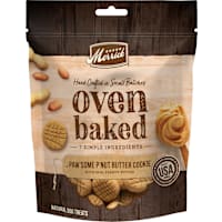 Merrick Oven Baked Paw'some P'nut Butter Cookie with Real Peanut Butter Natural Cookies Treats for Dogs