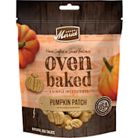 Merrick Oven Baked Pumpkin Patch with Real Pumpkin Snack Natural and Crunchy Bag of Treats for Dogs
