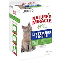 Nature's Miracle Odor Control Jumbo Cat Litter Box Liners