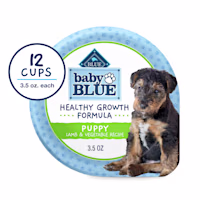 Blue Buffalo Baby Blue Healthy Growth Formula Lamb and Vegetable Recipe Natural Puppy Wet Food Cup