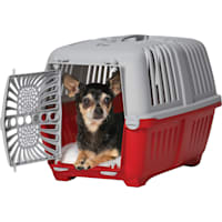Midwest Spree Plastic Red Pet Travel Carrier