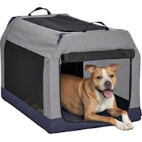 Midwest Gray Canine Camper Soft Tent Dog Crate
