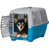 Midwest Spree Plastic Blue Pet Travel Carrier