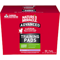 Nature's Miracle Advanced Puppy Training Pads With Carbon-Activated Odor Reduction