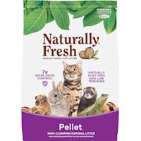 Naturally Fresh Pellet Formula Unscented Non-clumping Walnut Cat Litter