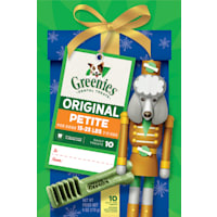 Greenies Original Petite Nutcracker Natural Holiday Dental Dog Chew
