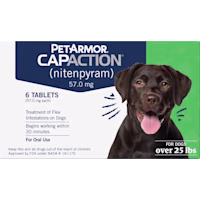 PetArmor CapAction Fast Acting Oral Flea Treatment for Large Dogs