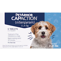 PetArmor CapAction Fast Acting Oral Flea Treatment for Small Dogs