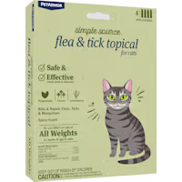 PetArmor Simple Source Flea & Tick Topical for Cats