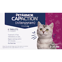 PetArmor CapAction Fast Acting Oral Flea Treatment for Cats