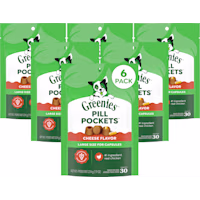 Greenies Pill Pockets Cheese Flavor Large Size Soft Dog Treats