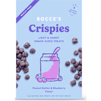 Bocce's Bakery Peanut Butter + Blueberry Crispies Dog Treats