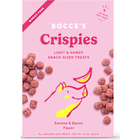 Bocce's Bakery Banana + Bacon Crispies Dog Treats