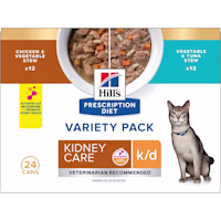 Hill's Prescription Diet k/d Kidney Care Stew Variety Pack Canned Cat Food