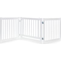 Primetime Petz 360 Degree Configurable White Pet Gate with Door