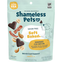 Shameless Pet Treats Bananas for Bacon Soft-Baked Biscuit Dog Treats