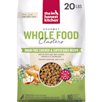 The Honest Kitchen Gourmet Whole Food Clusters Grain Free Chicken & Superfoods Recipe Dog Food